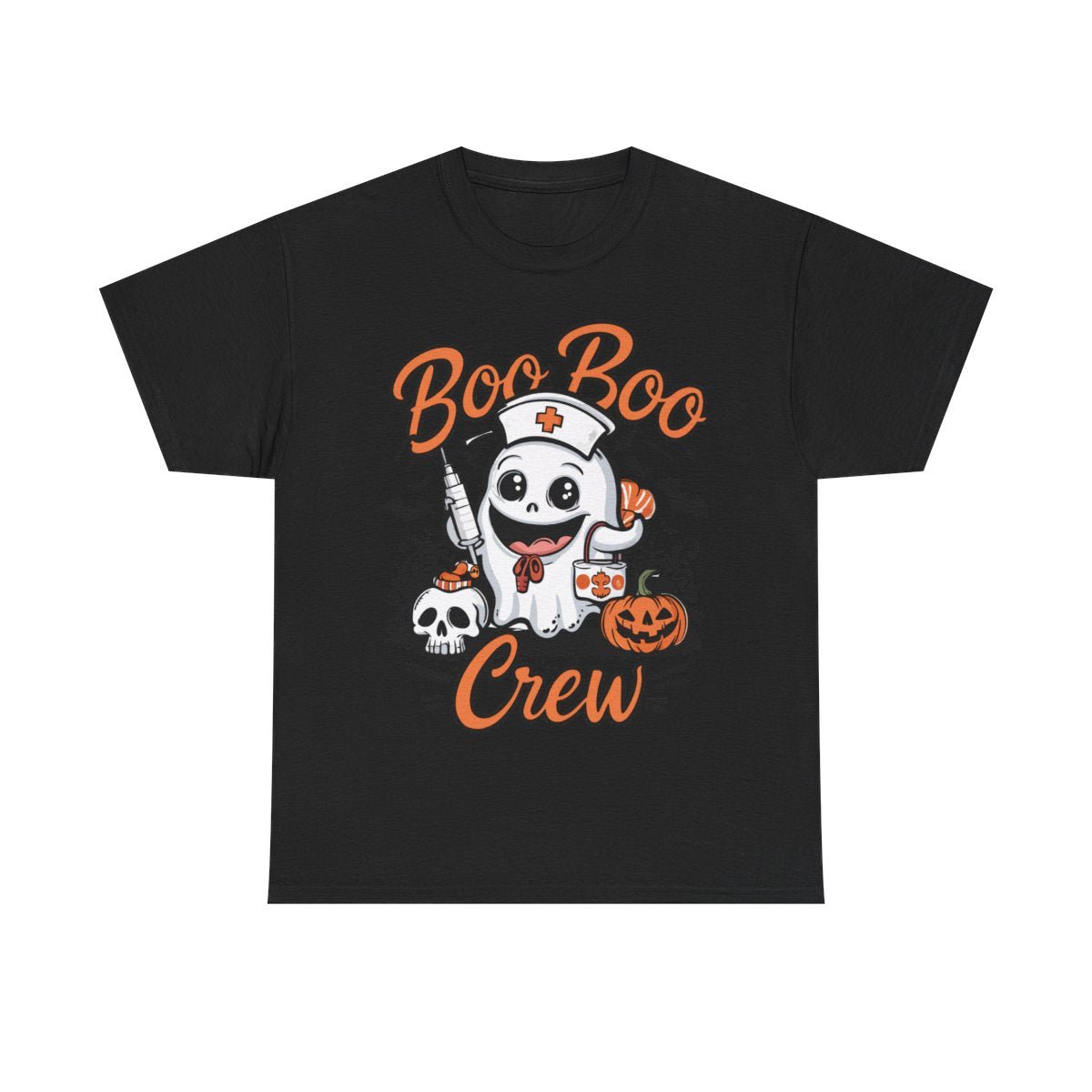 Boo Boo Crew Black Tee - MindPrinter