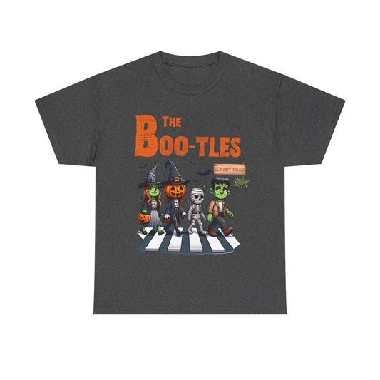 Boo - tles Dark Heather Tee - MindPrinter