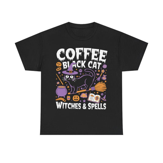 Coffee Cat Magic Tee - MindPrinter