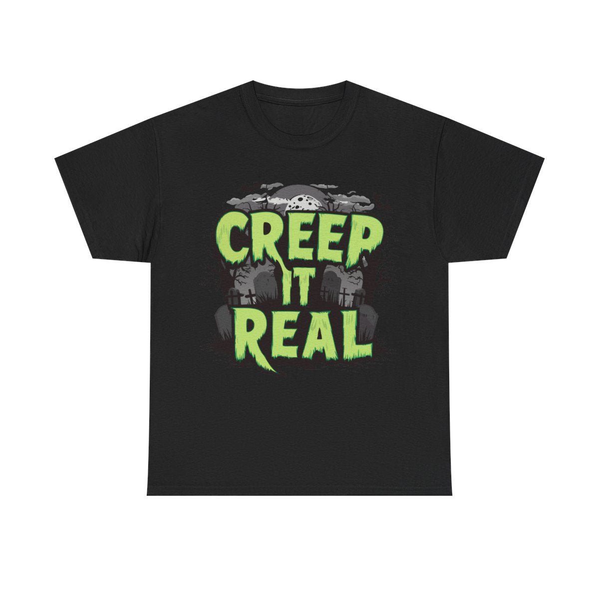 Creep It Real Tee - Black - MindPrinter