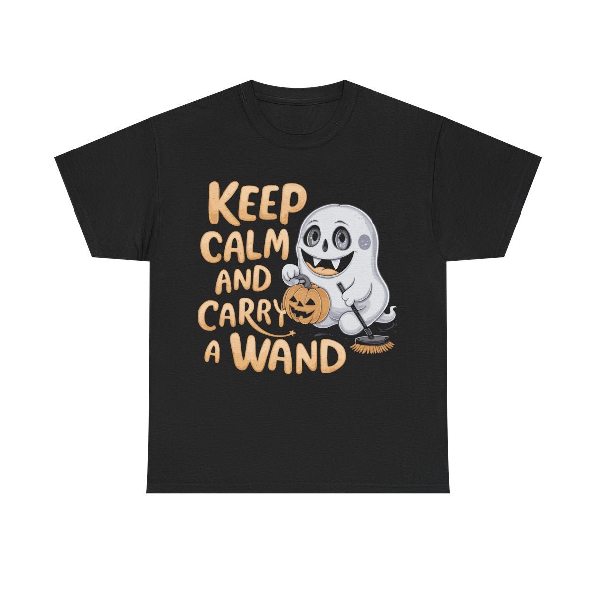 Cute Ghost Pumpkin Tee - MindPrinter