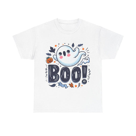 Happy Boo Ghost Tee - MindPrinter