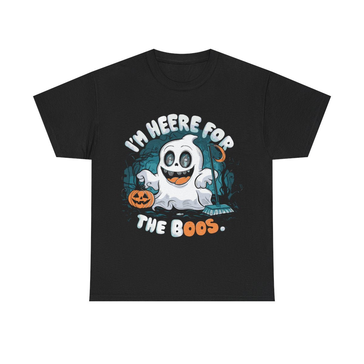 Here for the Boos Black Tee - MindPrinter