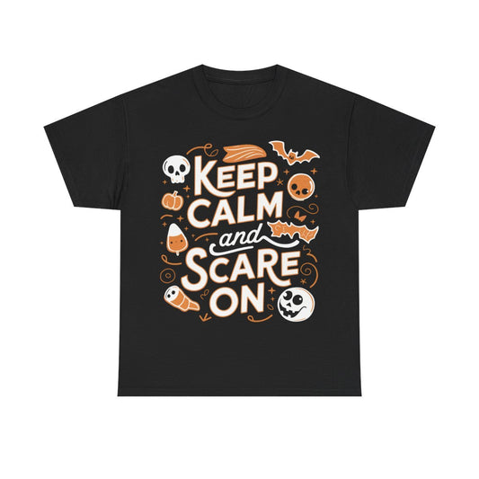 Keep Calm Tee - Black - MindPrinter