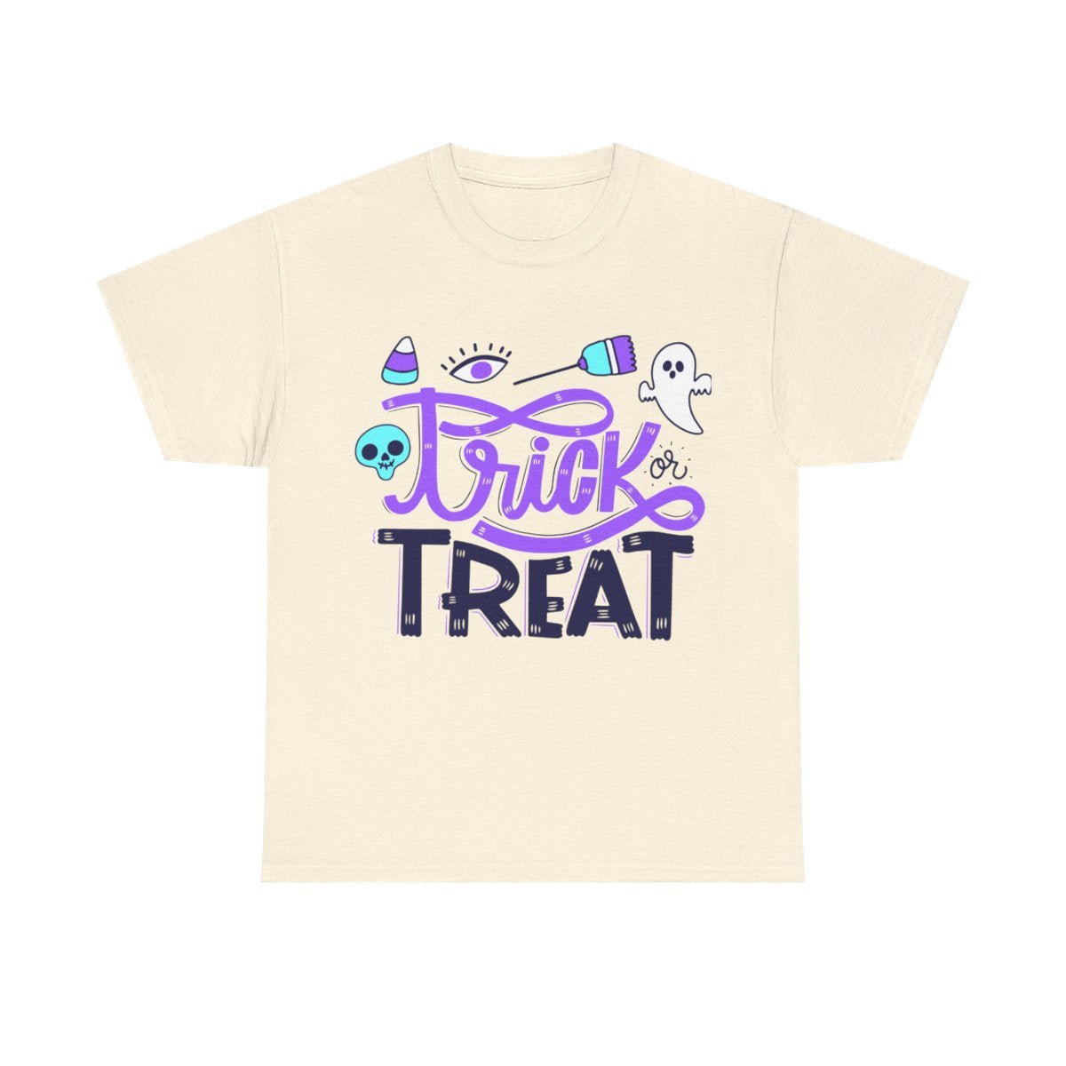 Natural Trick or Treat Tee - MindPrinter