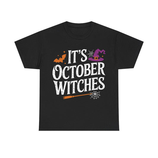 October Witches Black Tee - MindPrinter