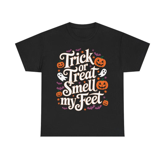 Trick or Treat Black Tee - MindPrinter