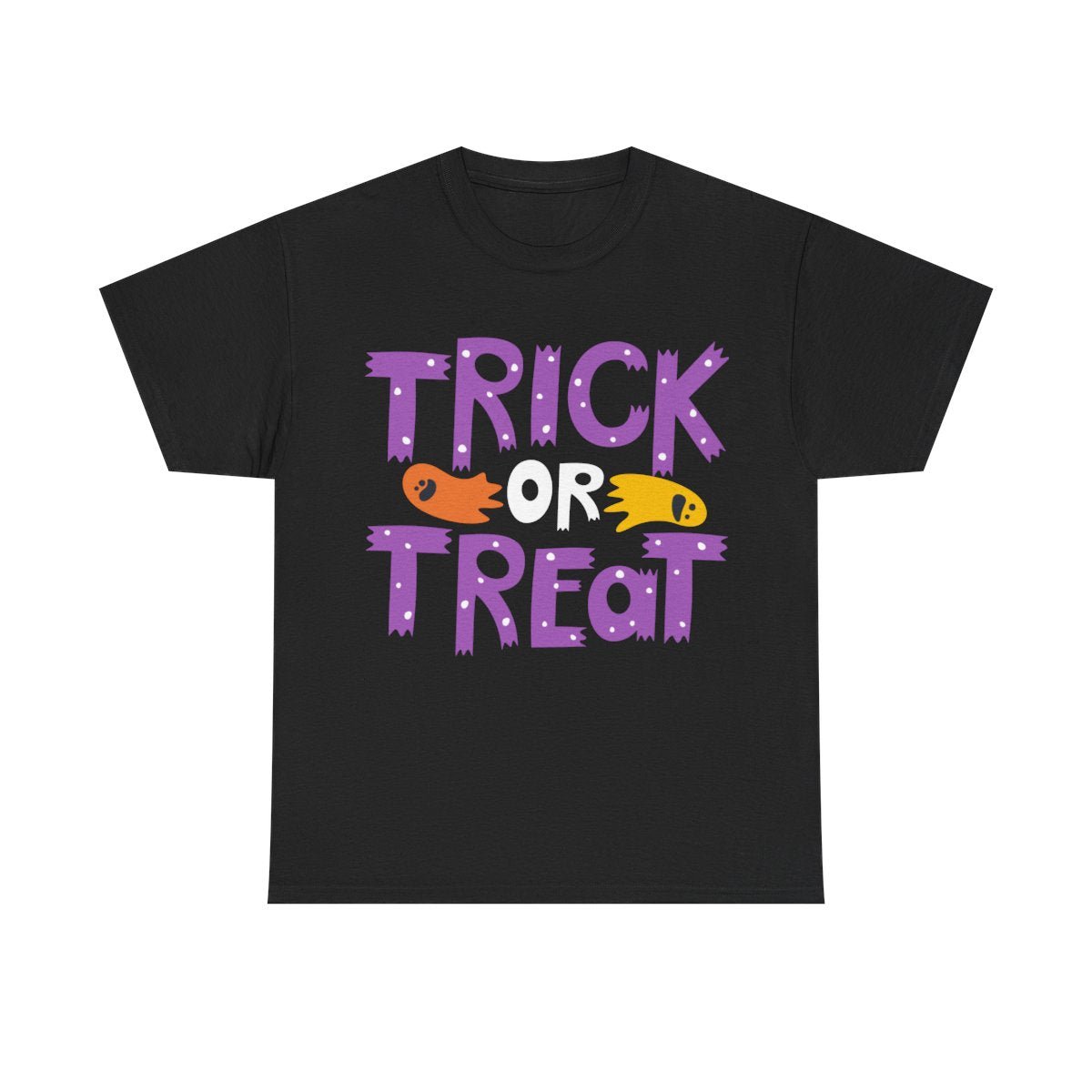 Trick or Treat Black Tee - MindPrinter