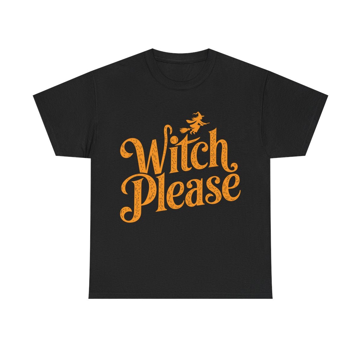 Witch Please Black Tee - MindPrinter